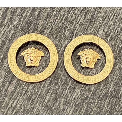 Authentic Versace Medusa Logo Spare Parts Gold Small For VE 